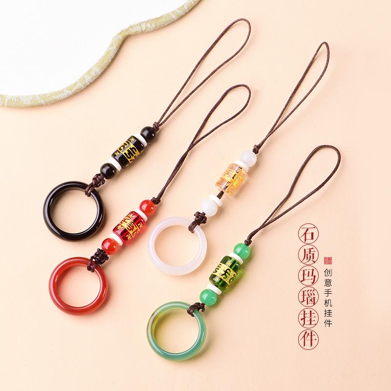 手机挂绳短款吊坠中国风国潮