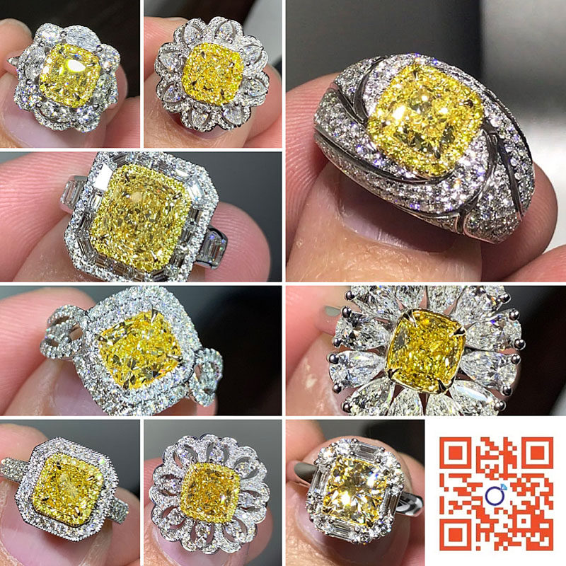 宝饰专业定制各类裸钻有图就能做