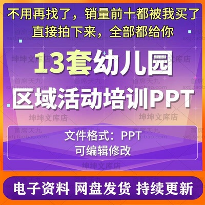 幼儿园区域活动培训PPT课件分类学习设计游戏材料投放组织与指导