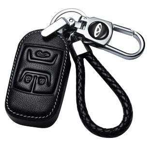 专用奇瑞钥匙套艾瑞泽5/e/7/gx/ex星途瑞虎5x/7瑞虎8车真皮锁匙包