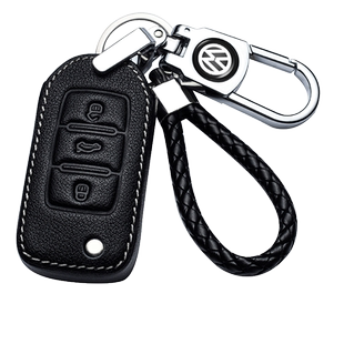 专用大众钥匙套朗逸凌渡宝来途观速腾polo迈腾帕萨特途岳车真皮包