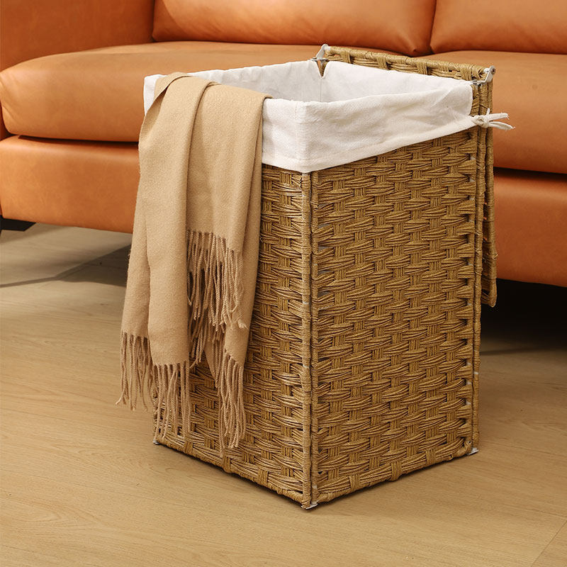 仿藤编脏衣篮收纳筐家用编织洗衣篮卧室脏玩具收纳折叠脏衣篓,收纳整理,脏衣篮,淘宝优惠券,粉丝福利购,淘宝优惠卷