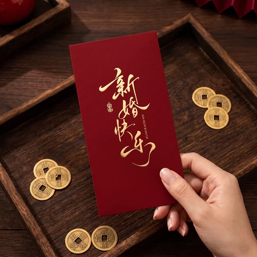 红包结婚专用新婚快乐祝福订婚随份子钱婚礼送闺蜜利是封百元喜字