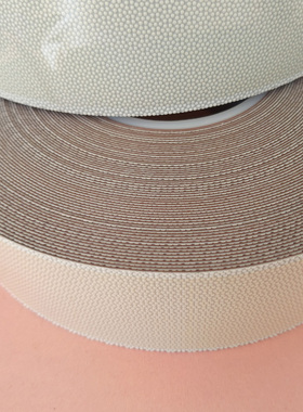 包辊颗粒不粘带4863灰色天然橡胶胶带粒面带鸡皮胶带验布机耐磨