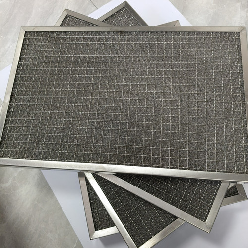 厨房设备烧烤车油烟过滤网304/201除油烟过滤器 不锈钢板式过滤器