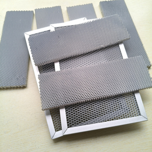 热卖光触媒滤网铝基蜂窝光触媒过滤网纳米二氧化钛光催化板过滤网