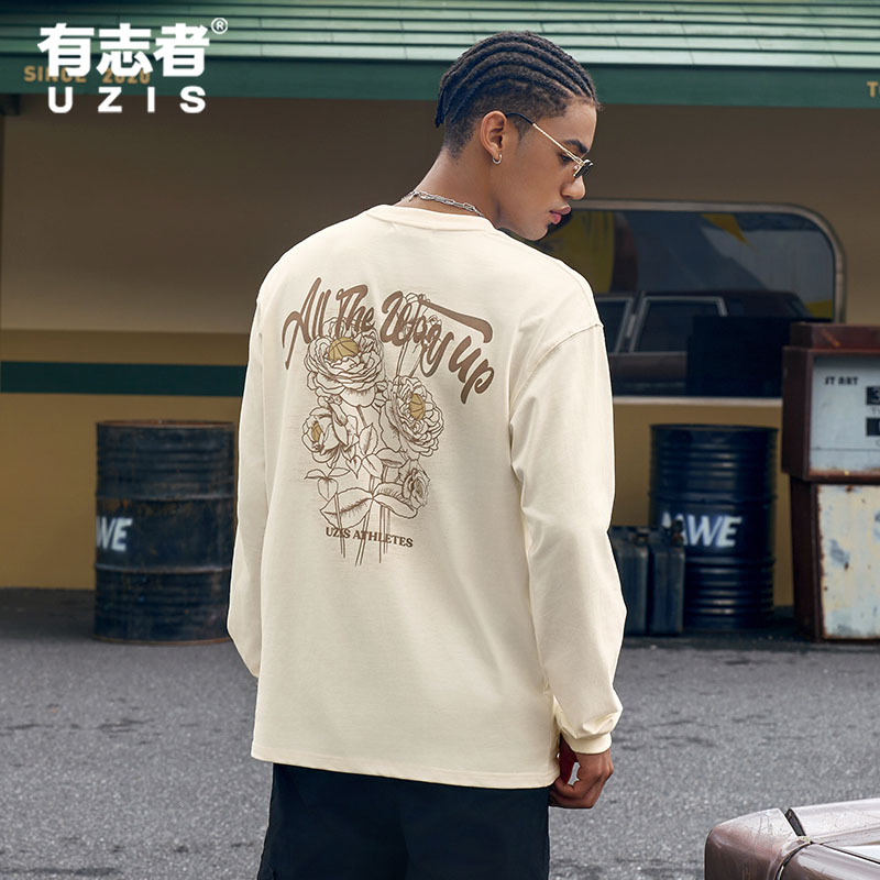 有志者UZIS运动长袖男怒放