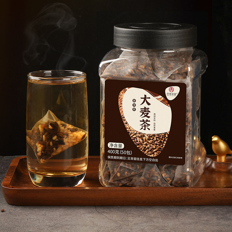 杏林草堂大麦茶400g大罐装图片