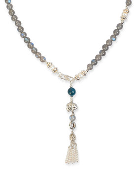 原创设计风珍珠925银情人节项链