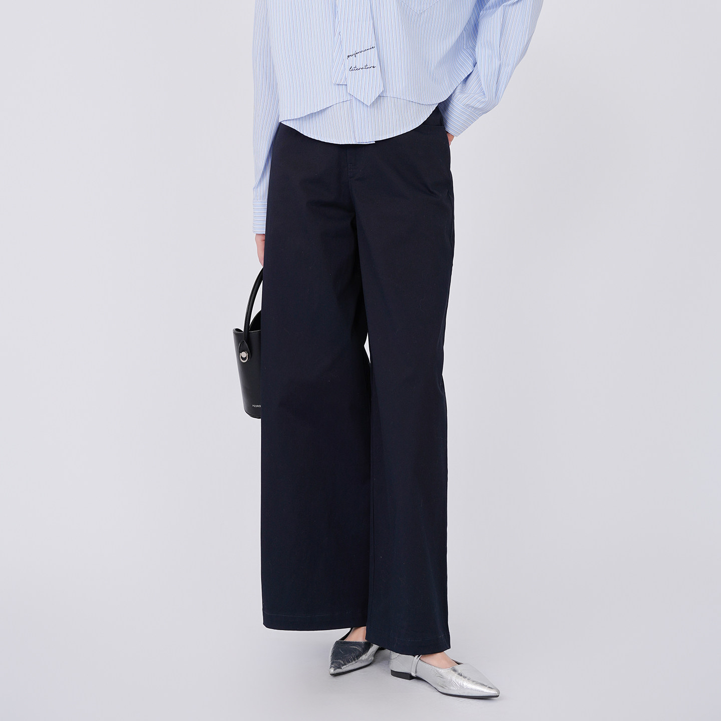 芭依璐2026春季新款休闲高腰牛仔裤韩版显瘦直筒裤休闲阔腿裤女