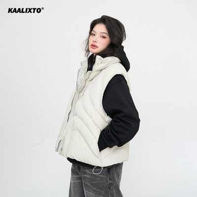 kaalixto羽绒马甲小众