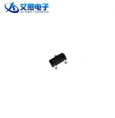 BSS84-7-F SOT-23贴片 50V 130mA P沟道场效应管 K84 DIODES原装