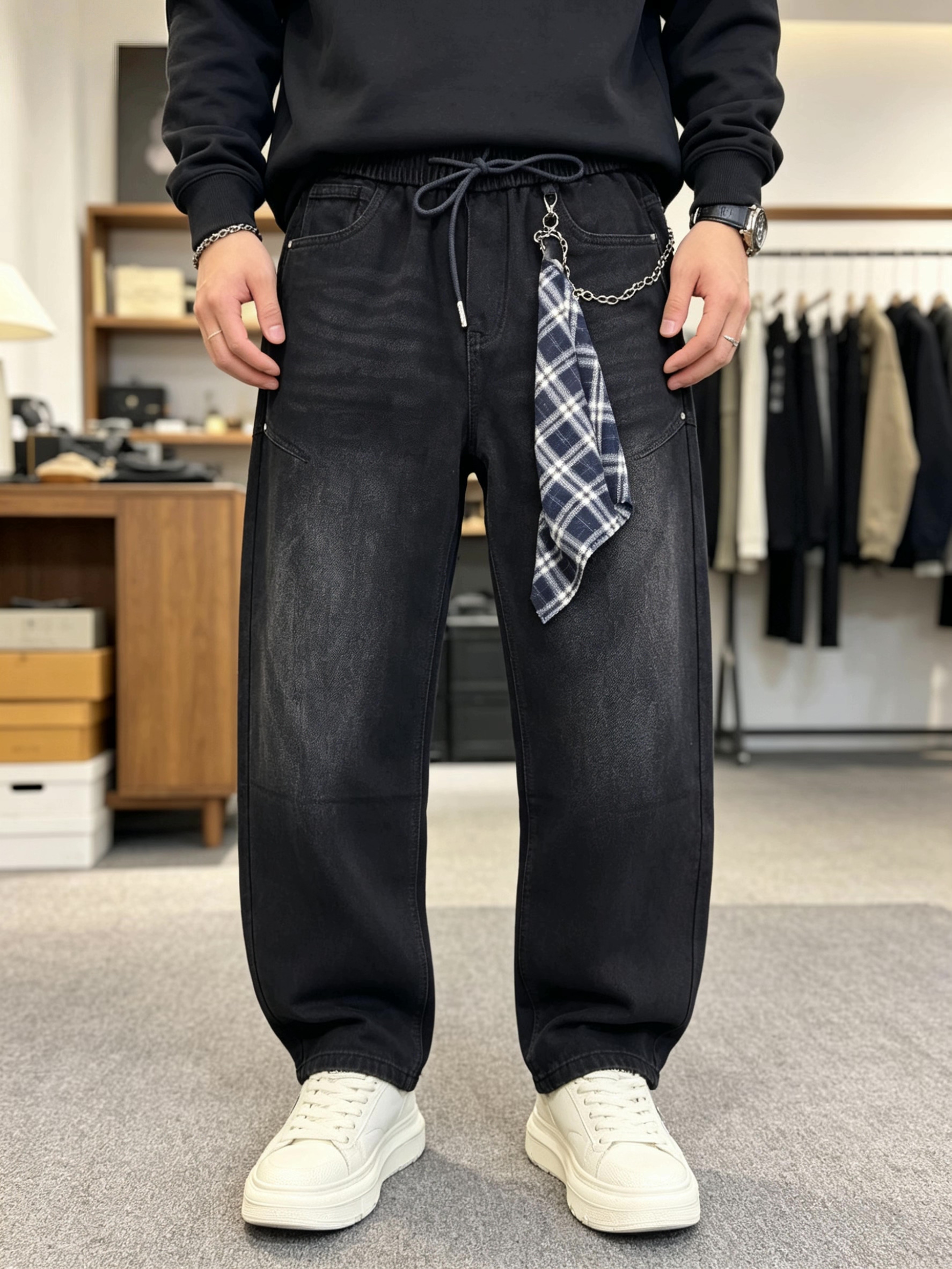 2026新款男士牛仔裤男款休闲牛仔裤