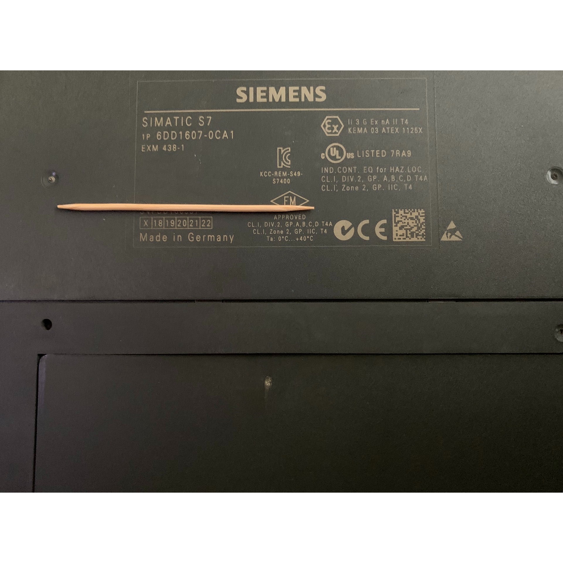 6DD1607-0CA1 成色充新 实弹的来 品牌型号 西门