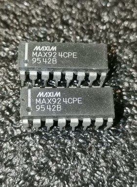 MAX924CPE 全新进口正品现货 要多少都可出