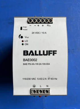 BALLUFF巴鲁夫电源 BAE0002