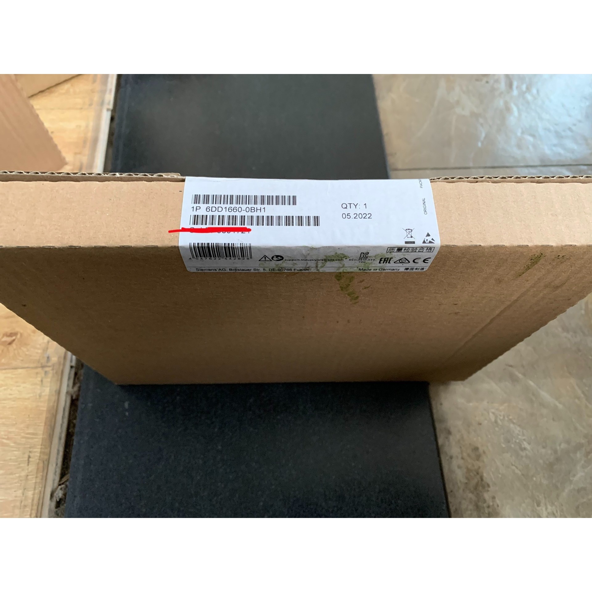 6DD1660-0BH1 全新原装未开封 实弹的来 品牌型号