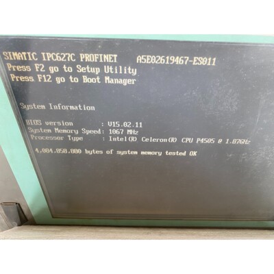 A5E03383663 工控机IPC627C 单出主板