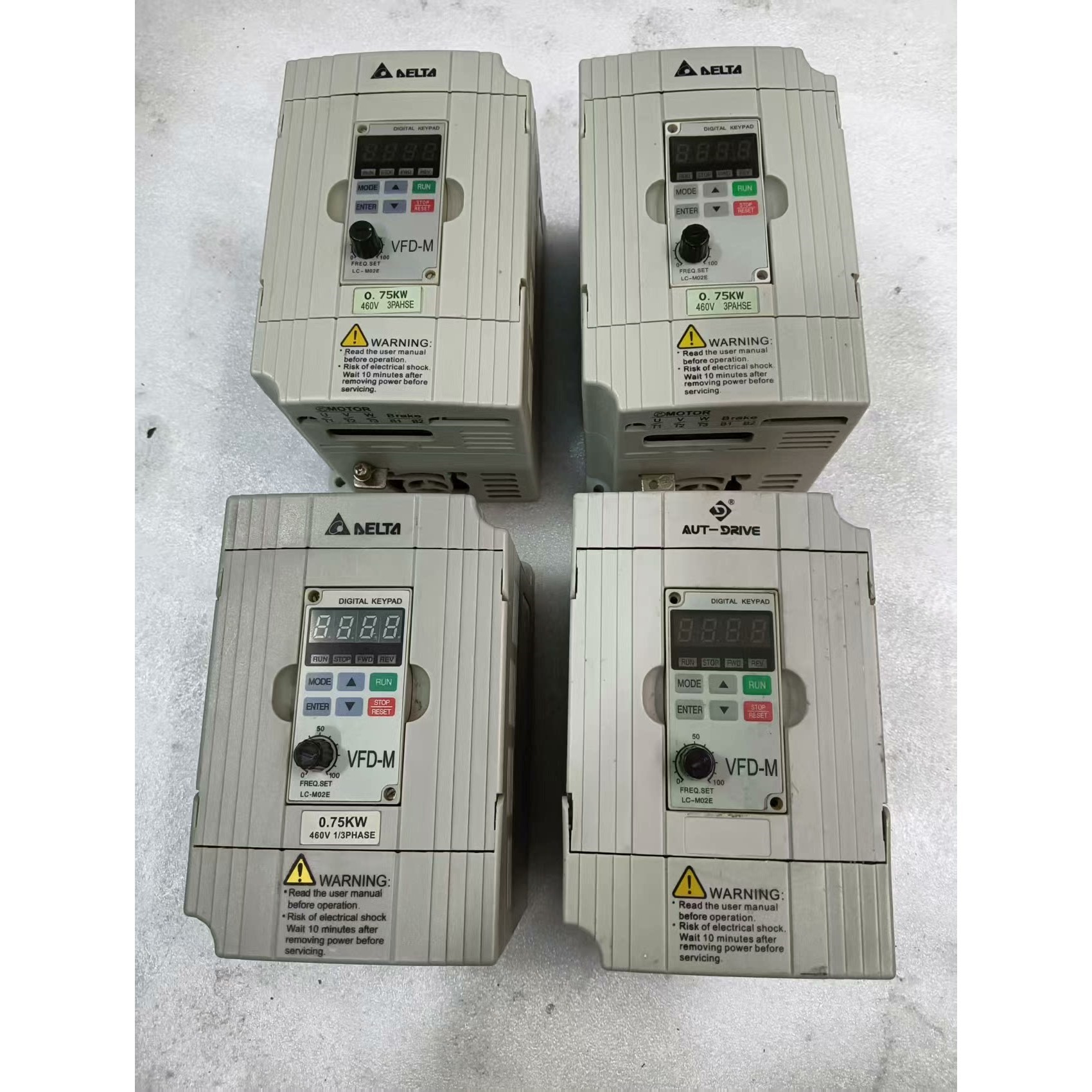 台达变频器 VFD07M43B 0.75KW 三相