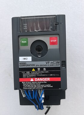 VF-nC变频器,型号VFNC-2002PY-A