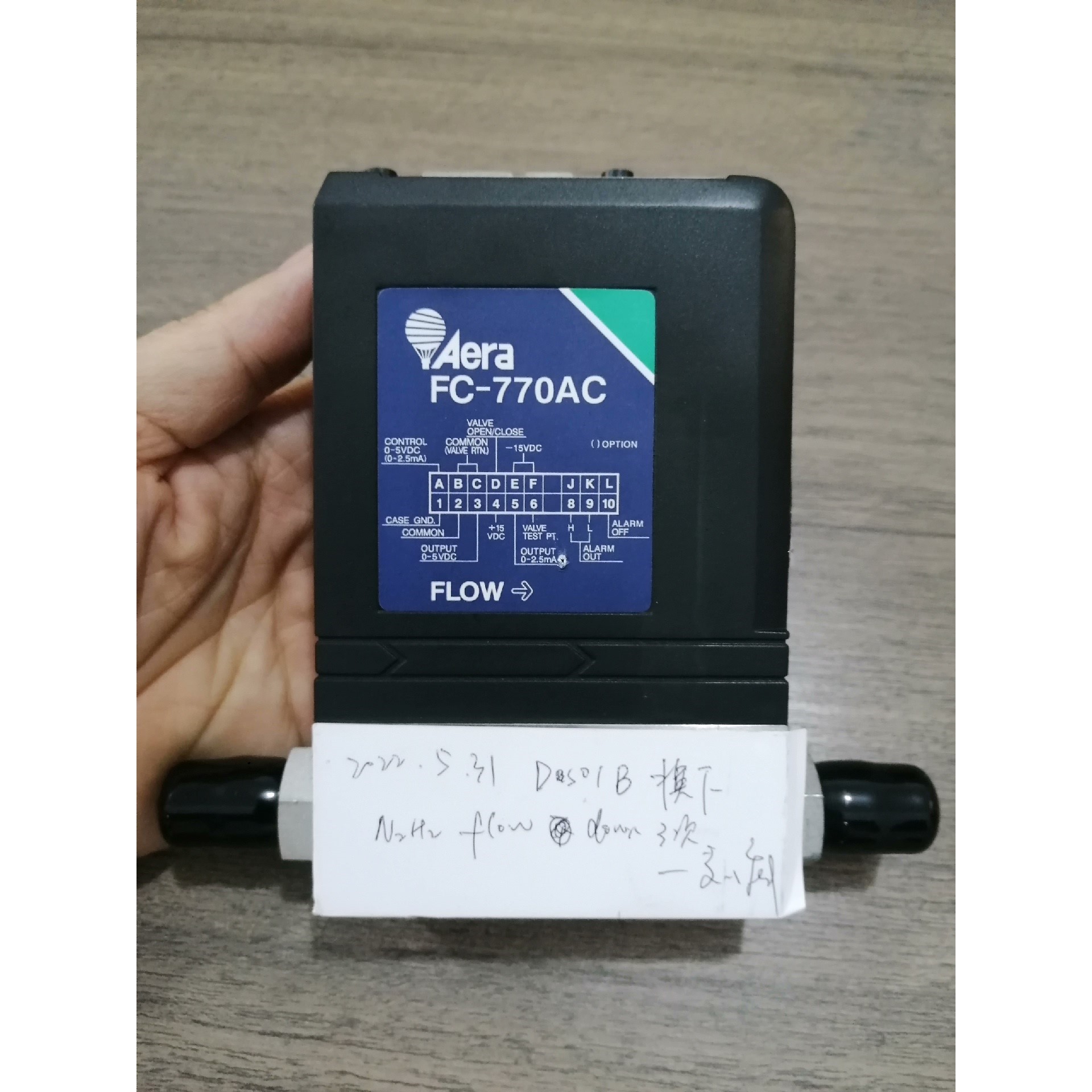 Aera 气体质量流量计 FC-770AC 1000SCCM