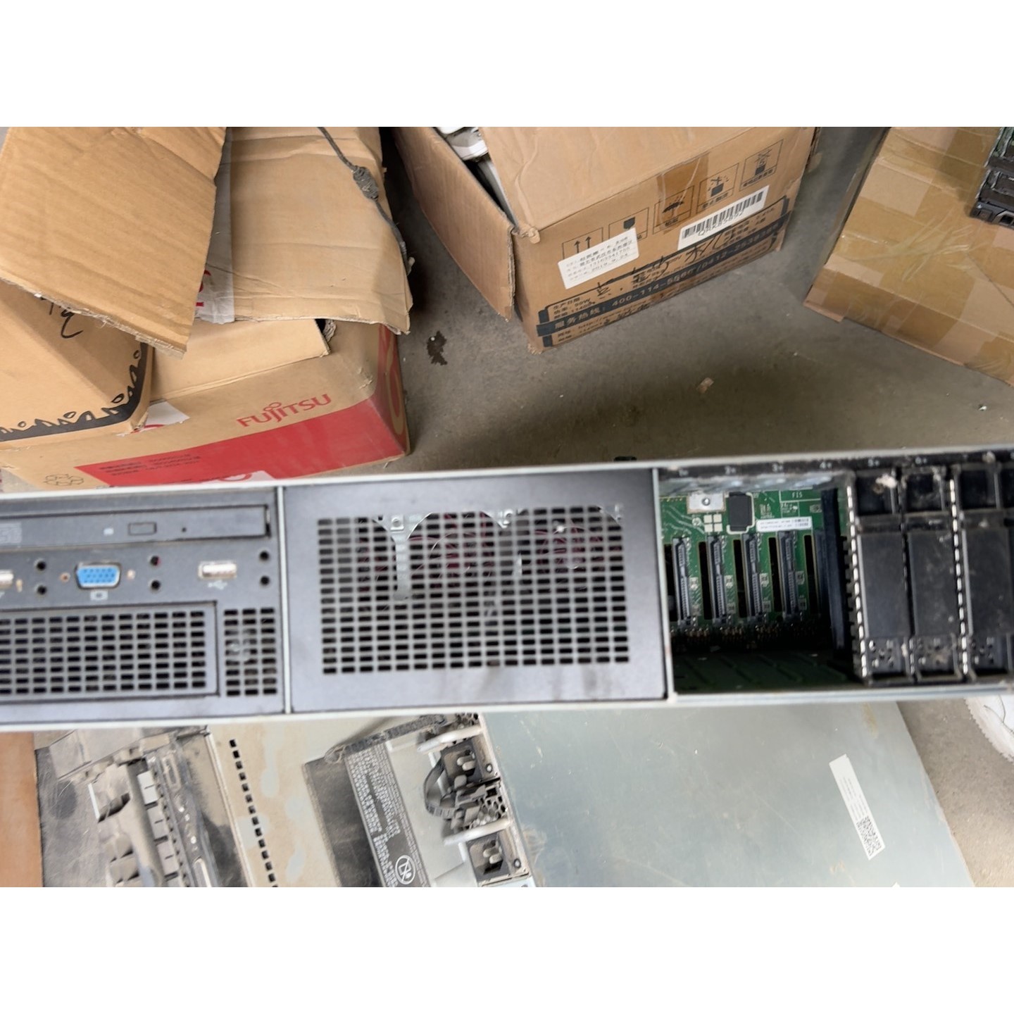 380g9 8小盘,双电500w  p440ar 1个扩展卡