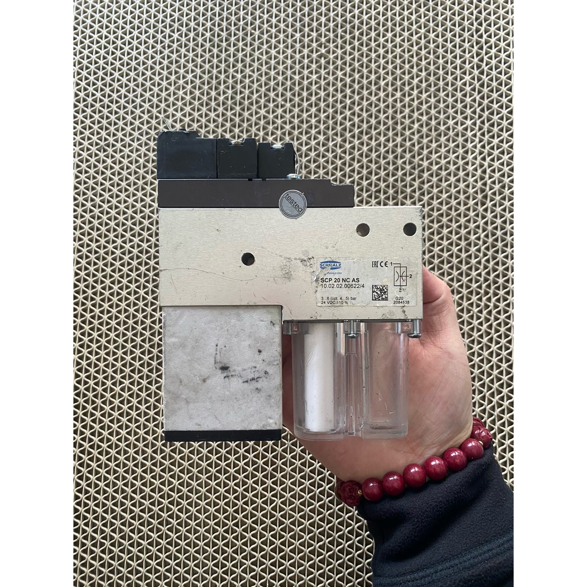 德国施迈茨真空发生器SCPSb 15 S02 NC,二手拆机