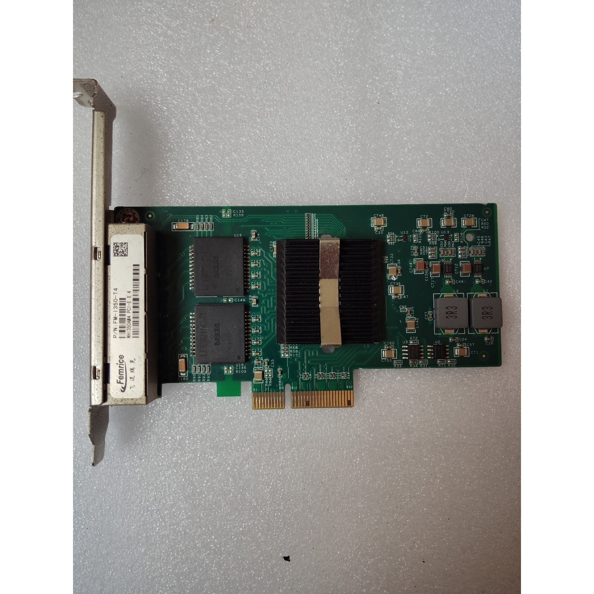 飞迈瑞克(Femrice)I350AM4芯片千兆四电口网卡