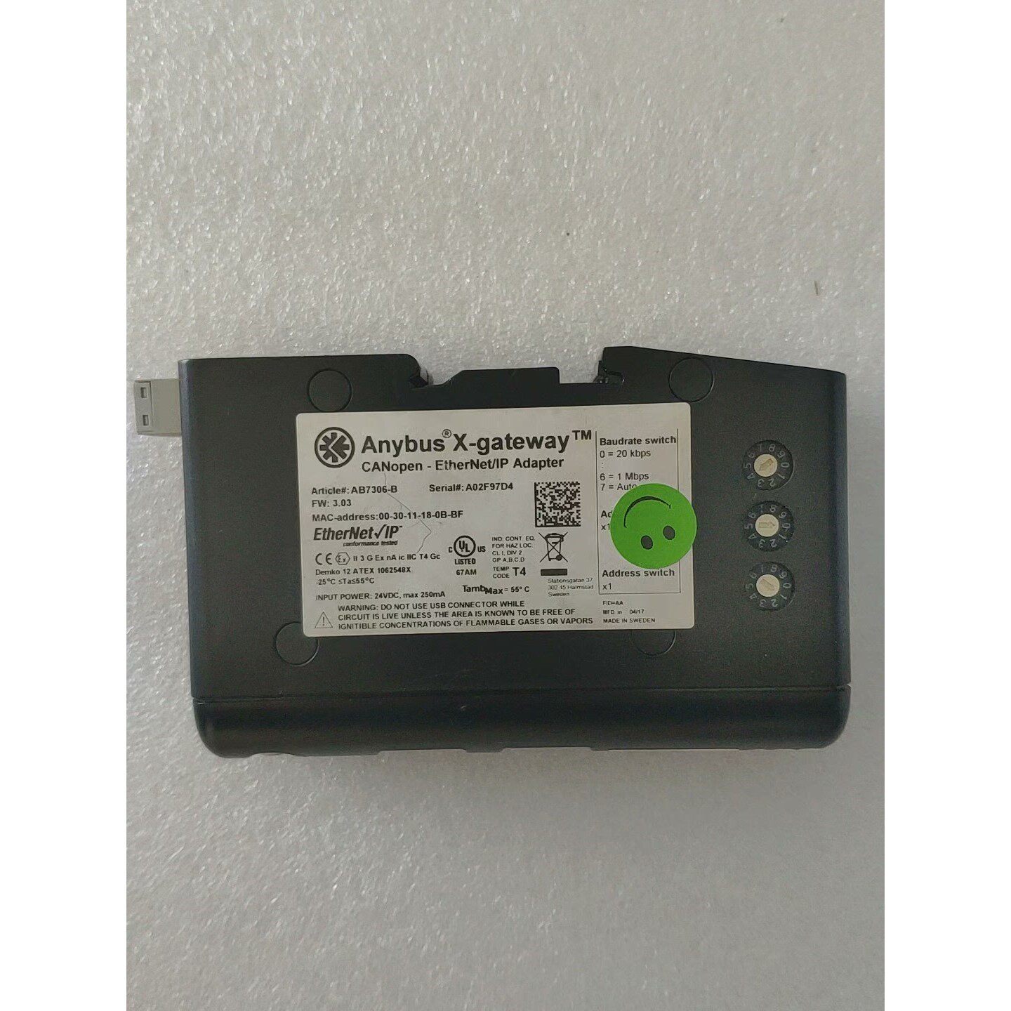 AB7306-B  通迅网关模块  Anybus X-gat