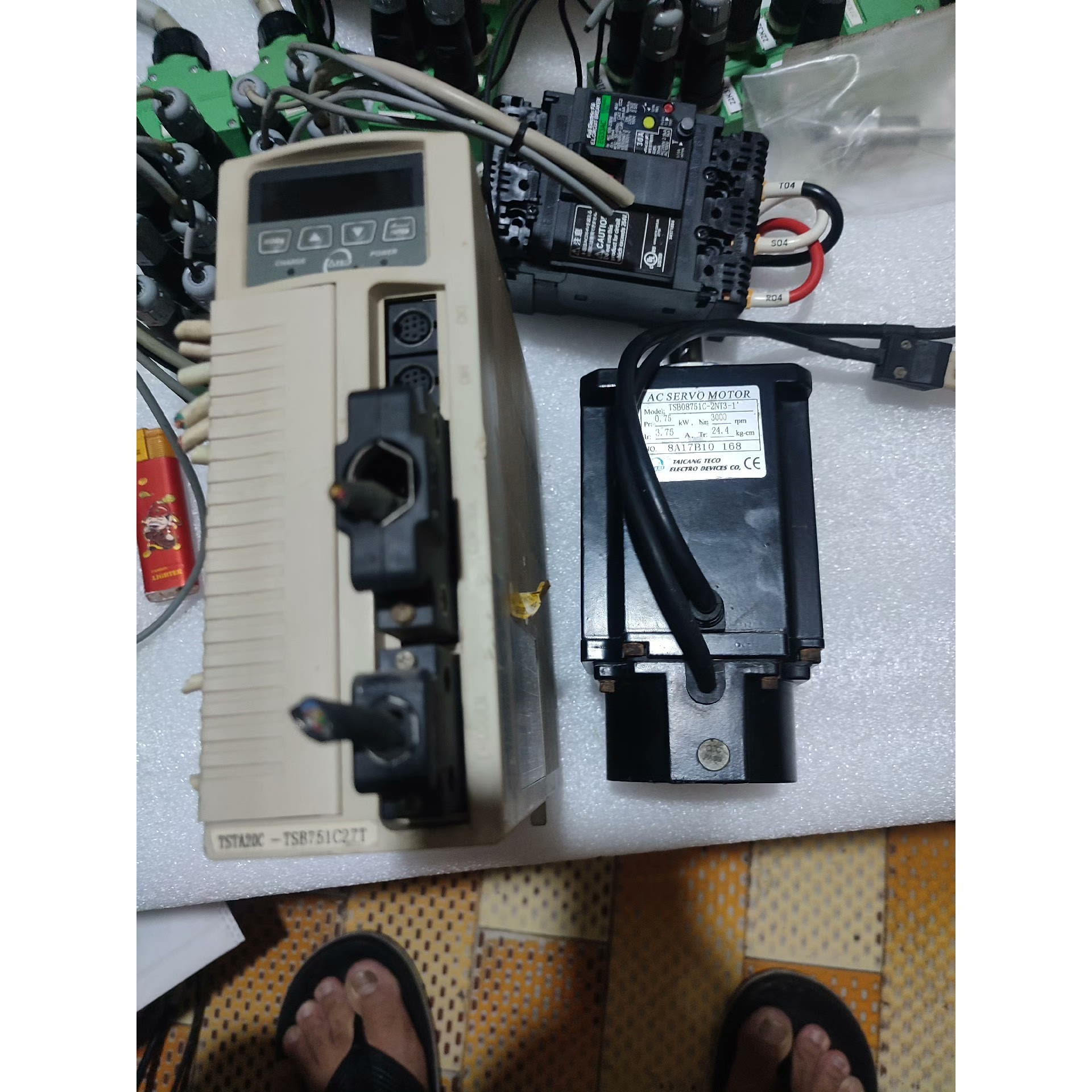 东元TSTA20C-TSB751C27T驱动器,?电机TSB