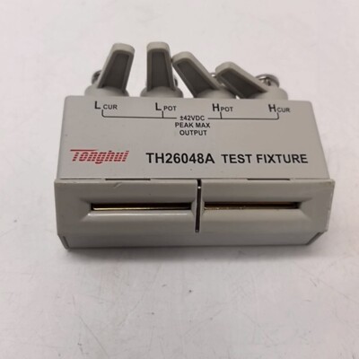 TH26048A同惠电桥测试台,全新四端测试夹具.适用于LC
