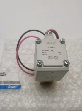 日本原装VX232DA水用电磁阀,DC24V供电,1M