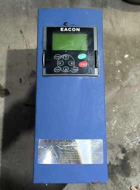 EACON易控变频器 5.5kw,蓝色外壳,带数显面板.实物