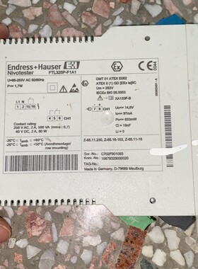 E+H变送器FTL-325P-F1A1,二手拆机 实物拍摄,