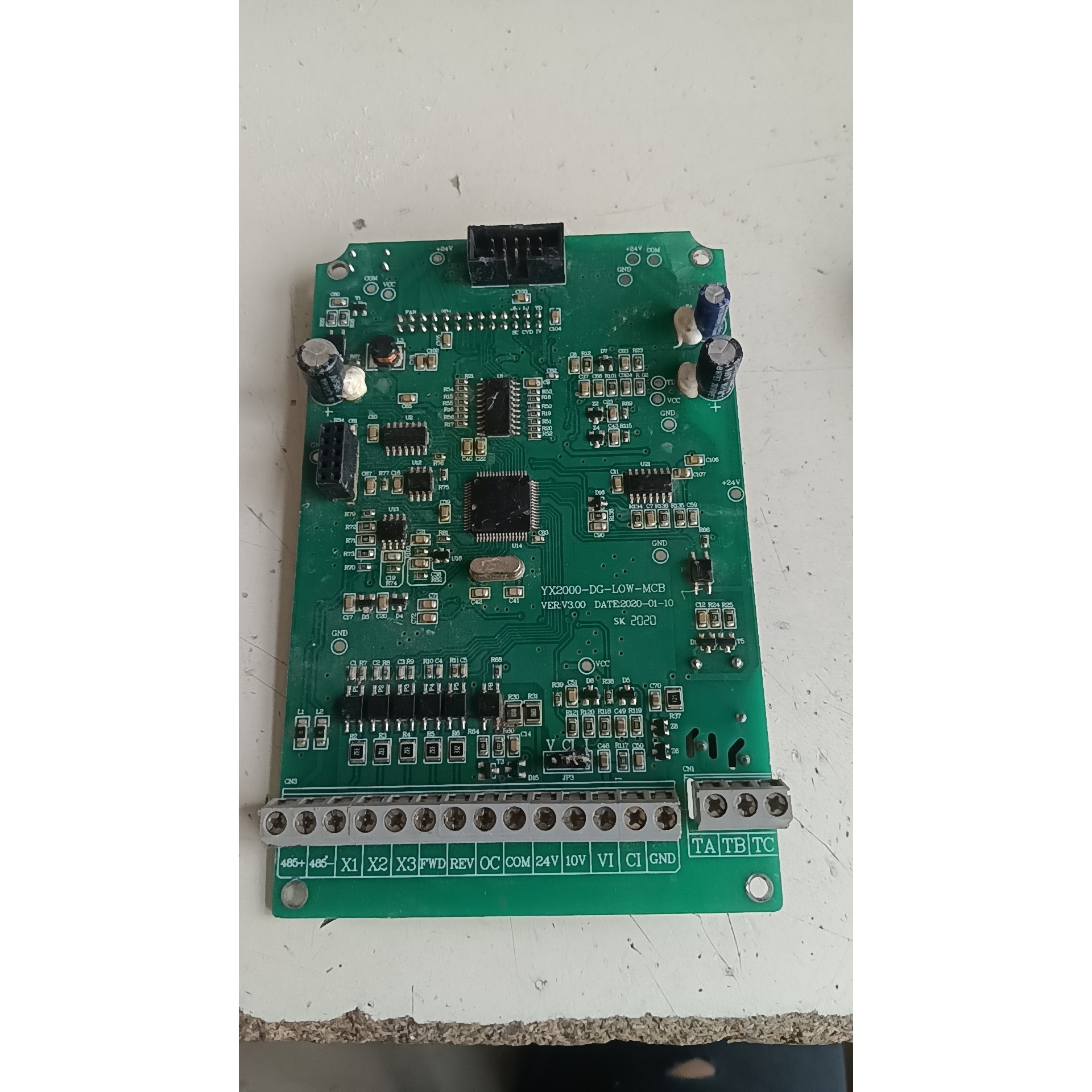 源信YX2000-DG-LOW-MCB变频器主板,拆机功能包