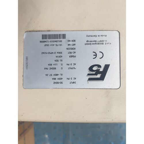 德国原装科比F5变频器 19F5A1H-35CF,30kW大