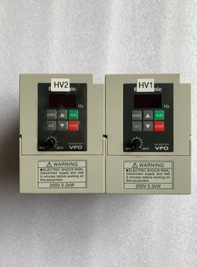 BFV00022DK 220V0.2KW变频器 成色好
