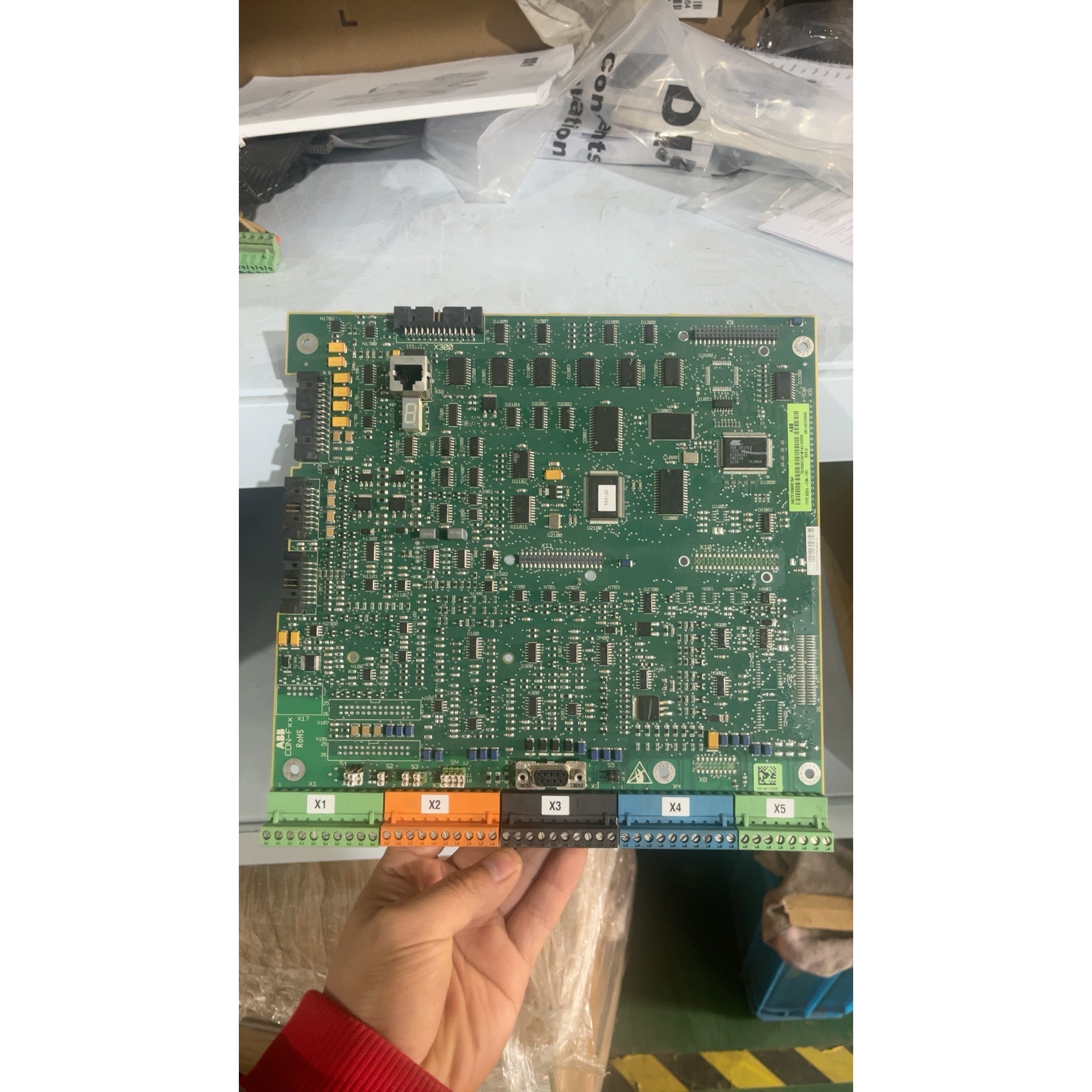 ABB DCS500系列配件主板，型号SDCS-CON-F0