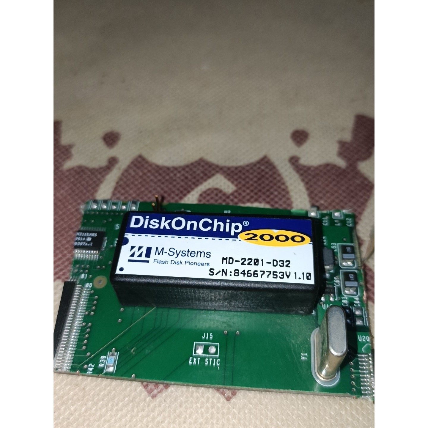 M-Systems DiskOnChip 2000,型号MD