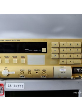 品牌型号 Santec OTF-930光可调滤波器