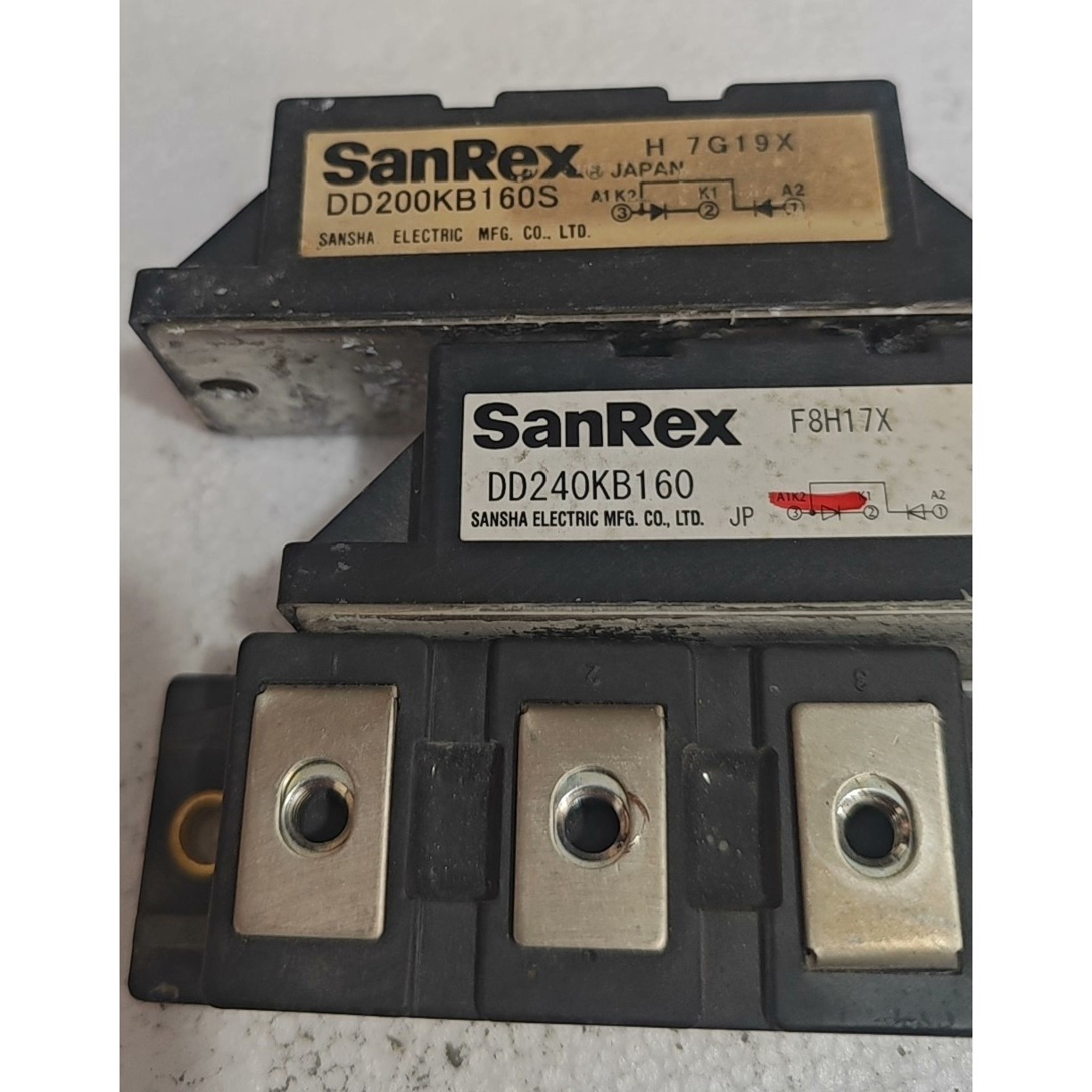 DD200KB160S 3个   DD240KB160