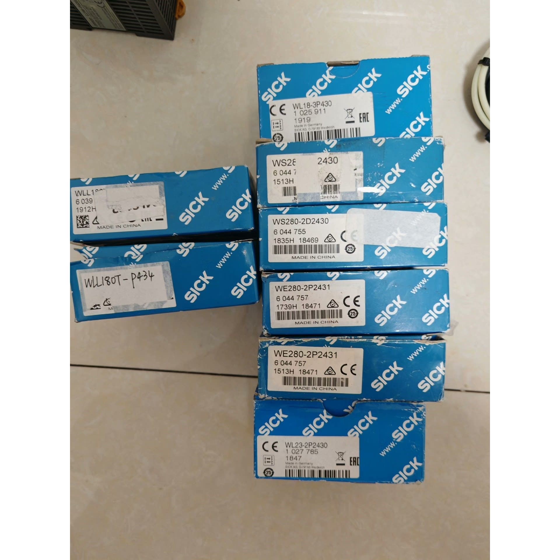 西克(SICK)对射光电开关WE2S-2P1330