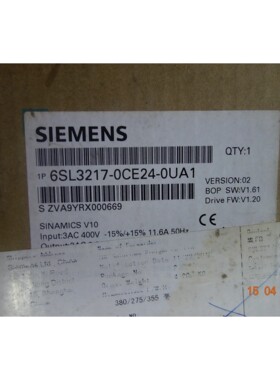 V10变频器6SL3217-0CE24-0UA1/0C