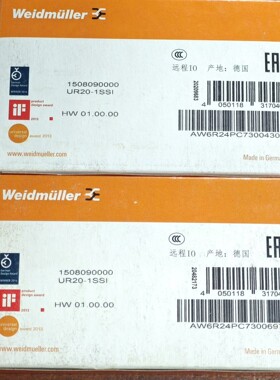 德国原装魏德米勒UR20-1SSI远程IO模块,型号1508