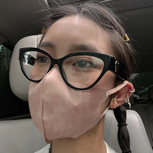 复古黑框猫眼爱心素颜神器镜框欧美辣妹方圆脸显瘦可配近视眼镜女