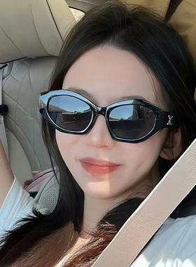 防紫外线不规则网红墨镜女痞帅