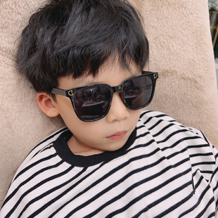 儿童太阳镜彩色夏季 男童户外墨镜宝宝防紫外线遮阳镜小孩眼镜 韩版