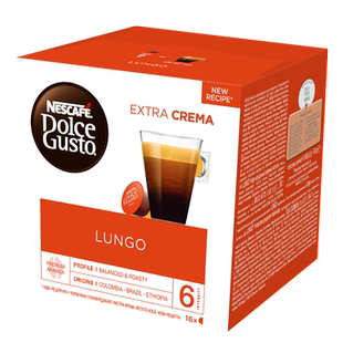 原装进口雀巢多趣酷思Nescafe DOLCE GUSTO美式浓黑咖啡胶囊16粒