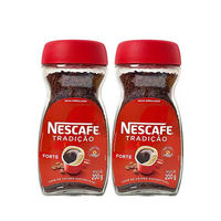 Brazilian imported Nescafe instant black coffee Pure coffee 200g bottle American light coffee thumbnail 6