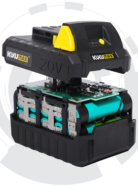 百世弩园林电动工具20V通用锂电池2AH1小时供电4AH电池2小时供电